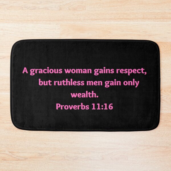 Item preview, Bible Verse Proverbs 11:16 designed and sold by Prayingwarrior.