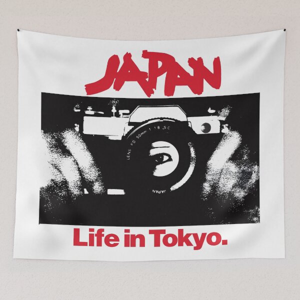 Item preview, Life In Tokyo designed and sold by Only Japan, Bowie, New Order, Ultravox.