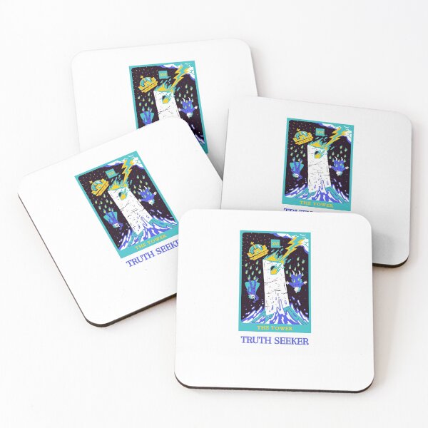 Item preview, Truth seeker - The Tower ( tarot ) designed and sold by WithAngela.