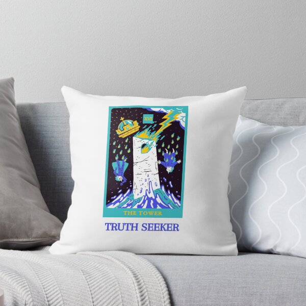 Item preview, Truth seeker - The Tower ( tarot ) designed and sold by WithAngela.