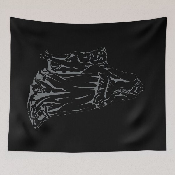 Item preview, Victorian Lady with Large Dog - Inverted Dark Gray designed and sold by lemonoclefox.