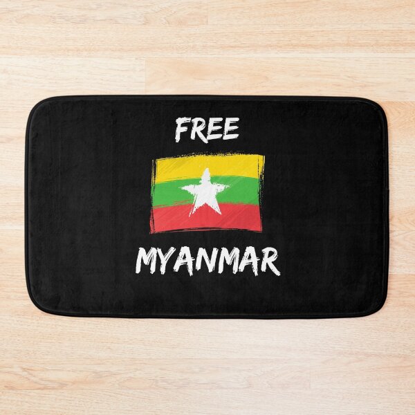 Item preview, Free Myanmar Pray For Myanmar designed and sold by WoodburyLake.
