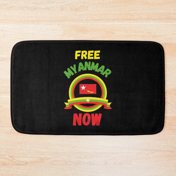 Item preview, Free Myanmar Now Stand With Myanmar designed and sold by WoodburyLake.