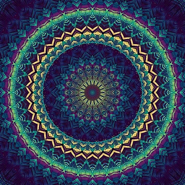 Artwork thumbnail, Mandala 038 by Mandala Of Life
