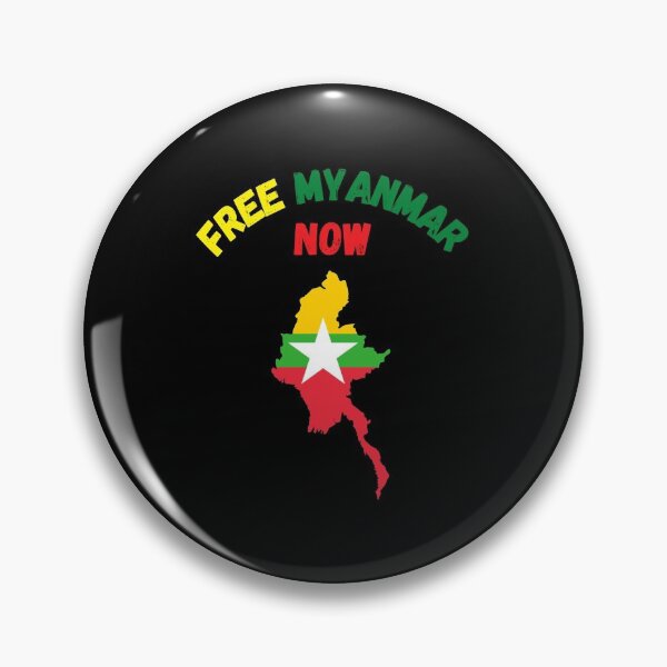 Item preview, Free Myanmar Now Free Burma designed and sold by WoodburyLake.