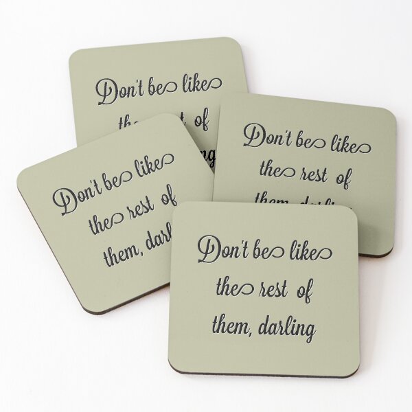 Item preview, Don't be like the rest of them, darling designed and sold by Tamm-art.