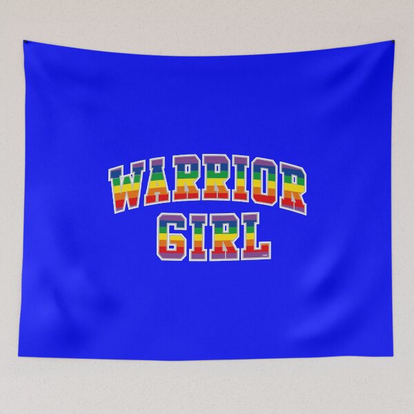 Item preview, Warrior Girl Pride t-shirt Gay Pride Month Shirt Tee Gift designed and sold by No Limits T-Shirts.