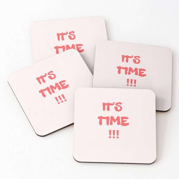 Item preview, T-shirt IT'S TIME !!! designed and sold by cooltshirt4u.