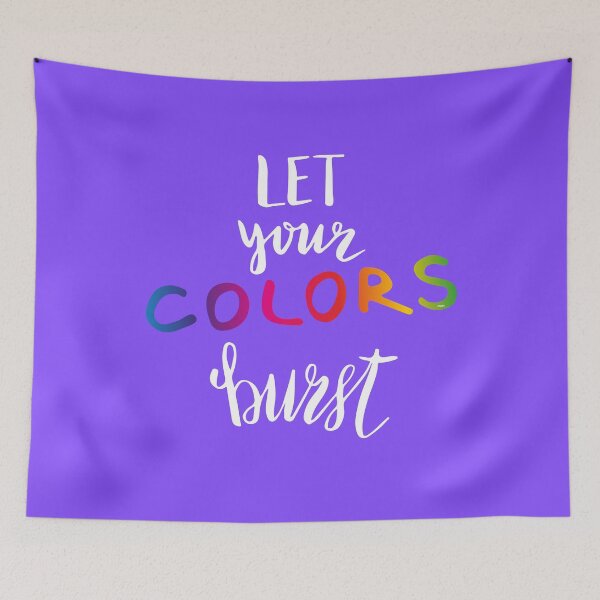 Item preview, Let your COLORS burst Gay Pride Month t-shirt Shirt Tee Gift designed and sold by No Limits T-Shirts.