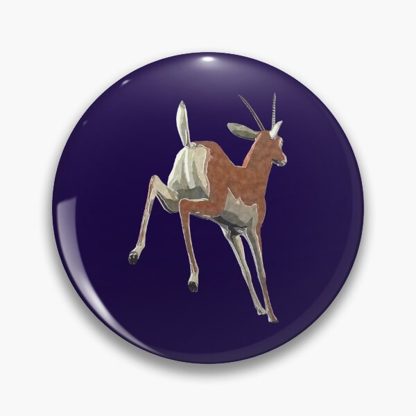 Item preview, Dorcas Gazelle Ariel Gazelle Running Away designed and sold by Kay Patterson.