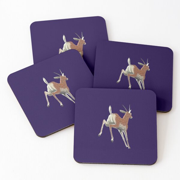 Item preview, Dorcas Gazelle Ariel Gazelle Running Away designed and sold by Kay Patterson.