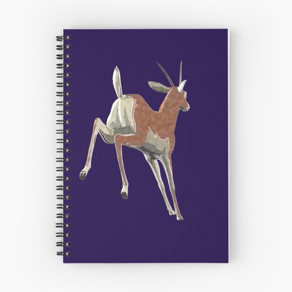 Item preview, Dorcas Gazelle Ariel Gazelle Running Away designed and sold by Kay Patterson.