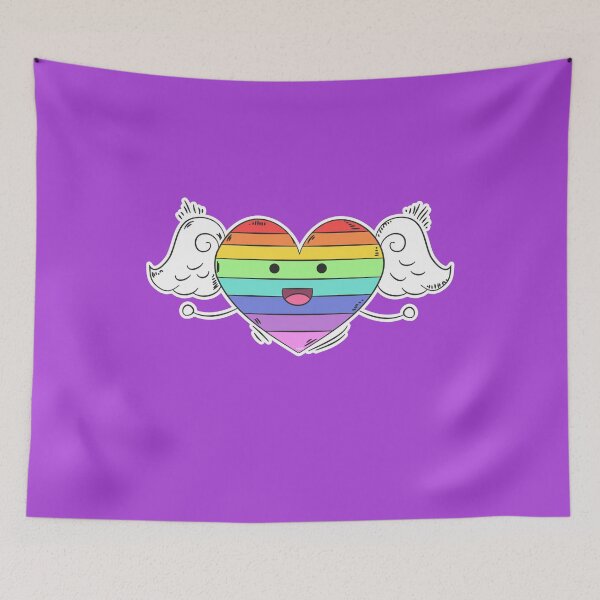 Item preview, Rainbow Heart Gay Pride Month t-shirt Shirt Tee Gift designed and sold by No Limits T-Shirts.