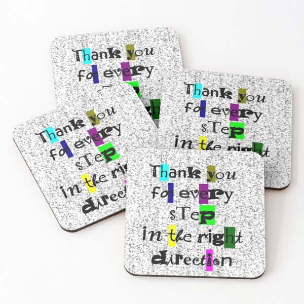 Item preview, Thank You For Every Step In The Right Direction designed and sold by BImP design.
