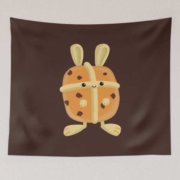Item preview, Hot Cross Bunny Easter Rabbit designed and sold by Funful.