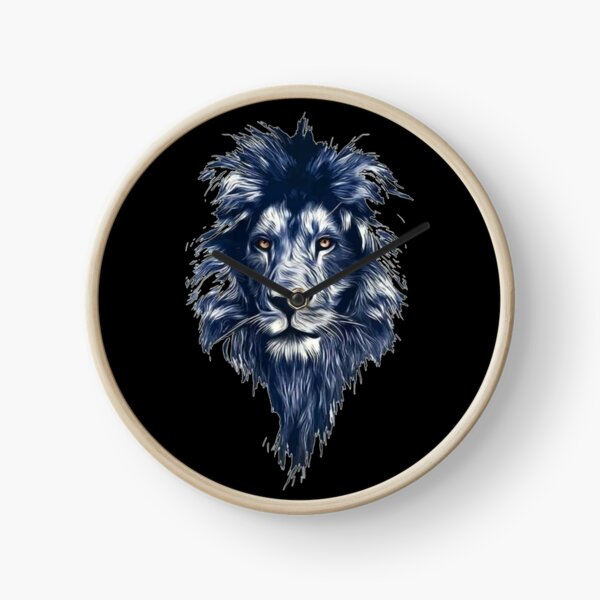 Vista previa del artículo con la obra «El rostro del rey de la jungla», diseñado y vendido por TALASHOP.