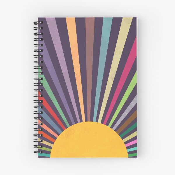 Item preview, Minimalist Retro Rainbow Sun Rays designed and sold by Prawny.