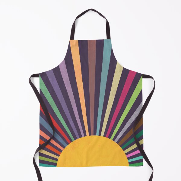 Item preview, Minimalist Retro Rainbow Sun Rays designed and sold by Prawny.