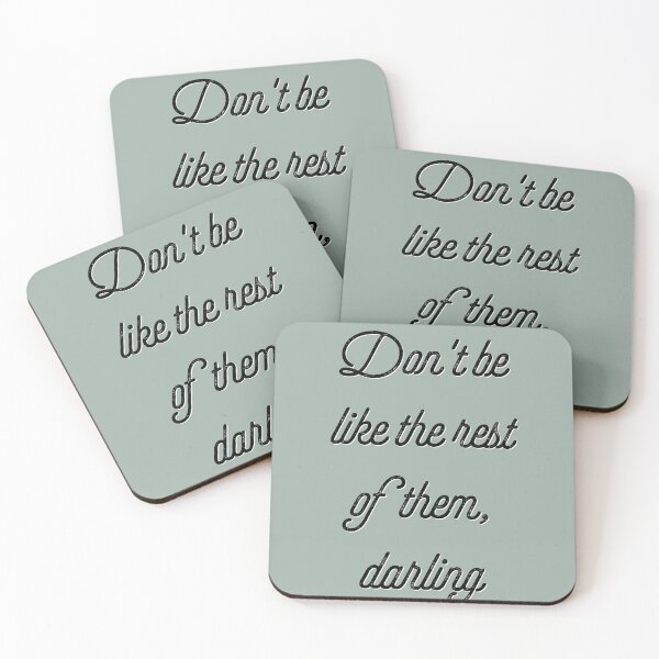 Item preview, Don't be like the rest of them, darling designed and sold by Tamm-art.