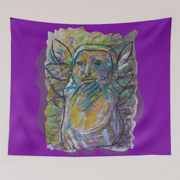 Item preview, Impressionist Angel (Drawing by ACCI) designed and sold by VanyssaGraphics.