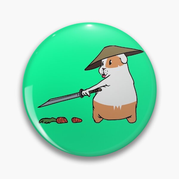 Item preview, Samurai Guinea Pig designed and sold by GuineaPigArt.