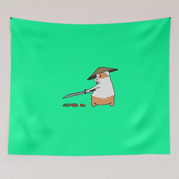 Item preview, Samurai Guinea Pig designed and sold by GuineaPigArt.