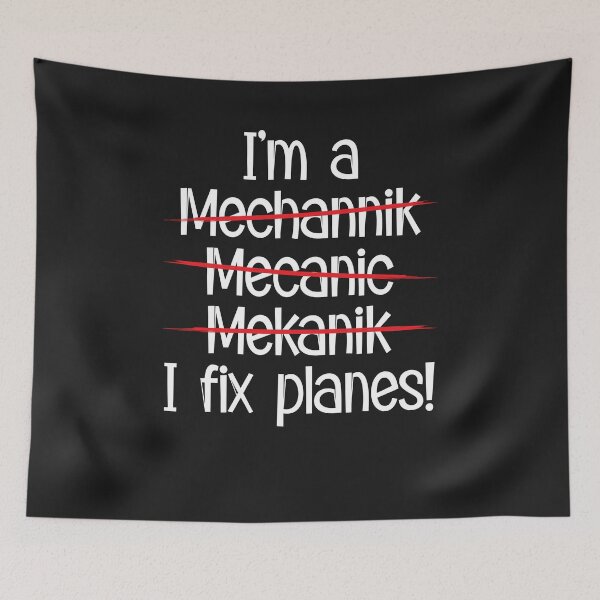 Item preview, I'm A Mechanic I Fix Planes designed and sold by Ryan89-Design.