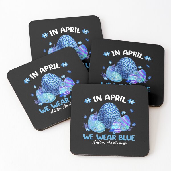 Item preview, Blue Leopard Eggs Easter In April We Wear Blue Autism  designed and sold by SextonHunter.