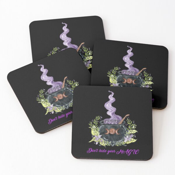 Item preview, Witch and magic cauldron | occult art for witchcraft lovers | witchy things | magic quote designed and sold by esmavart.