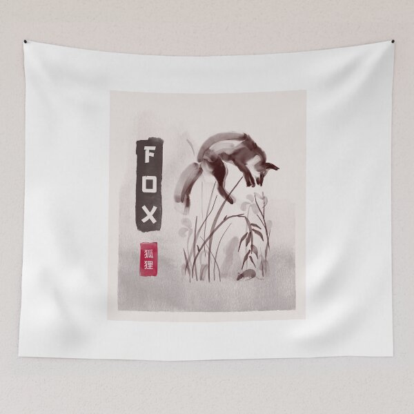 Item preview, Fox Japanese Water Barbel Art Design designed and sold by KeepItSimple089.