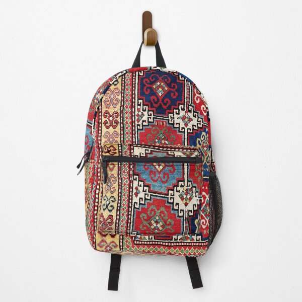 Item preview, Kazak Antique Caucasian Rug Print designed and sold by Vicky Brago-Mitchell®.