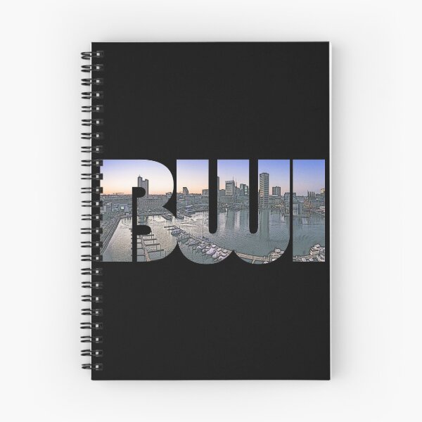 Item preview, Baltimore, Maryland BWI Sunset Cityscape designed and sold by CrabbyLobster.