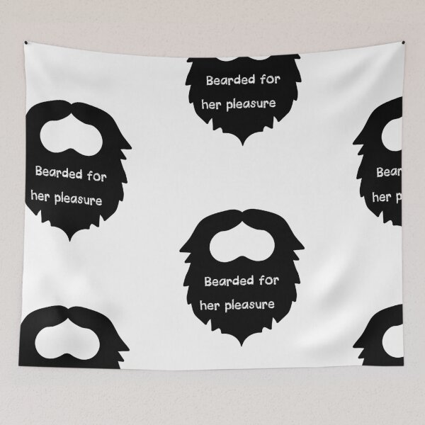 Item preview, Bearded For Her Pleasure designed and sold by SportyDogShop.