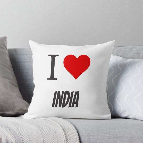 Item preview,  I love India - Places I love - Black Text  designed and sold by ChristmasIdeas.