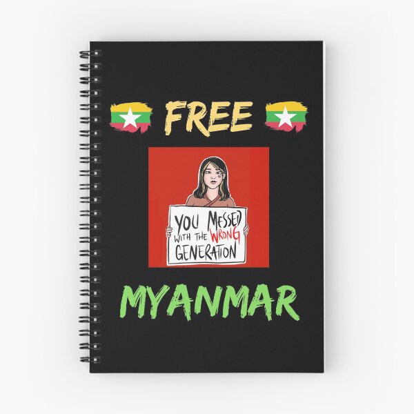 Item preview, Free Myanmar You Messed With Wrong Generation designed and sold by WoodburyLake.
