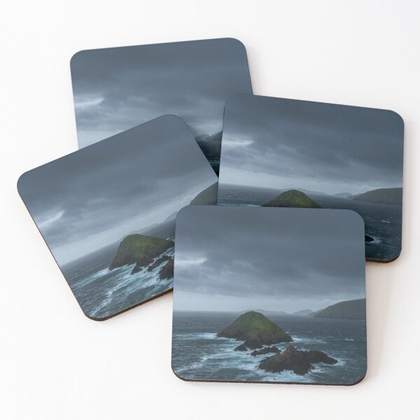 Item preview, Atlantic ocean, isles, cliffs, mountains and beautiful cloudy sky, this is the Dingle Peninsula on Ireland’s Wild Atlantic Way, southwest Atlantic coast designed and sold by AlbertMi.