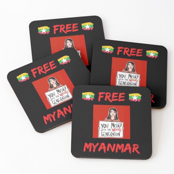 Item preview, Free Myanmar You Messed With Wrong Generation designed and sold by WoodburyLake.