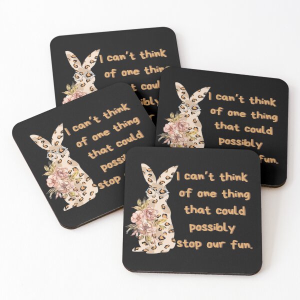 Item preview, Leopard Print Bunny Fun designed and sold by Art by Marilynn Methven.