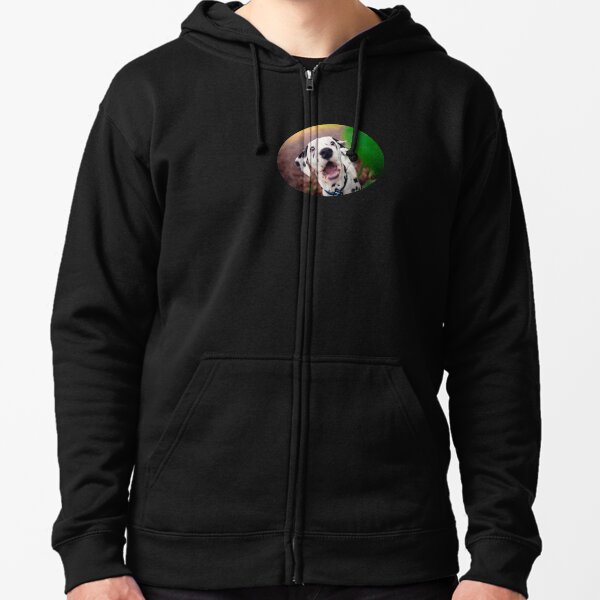 Dalmatian Zipper Hoodie Unisex hotsell with Pocket Dalmatian Lovers