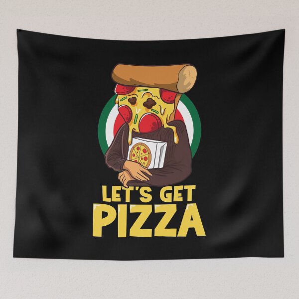 Item preview, Let's get pizza | from Take Away designed and sold by FalkDania.