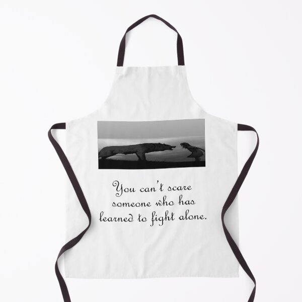 Item preview, You can't scare someone who has learned to fight alone designed and sold by IVEKDESIGN.