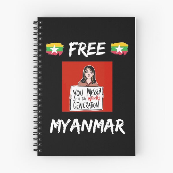 Item preview, Free Myanmar You Messed With Wrong Generation designed and sold by WoodburyLake.