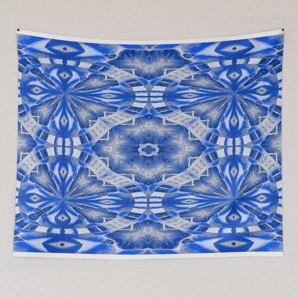 Item preview, Blue Floral Fashion Design  designed and sold by Lynn  Marie Sharp.