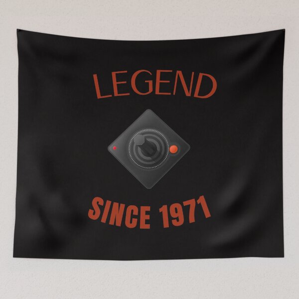 Item preview, LEGEND SINCE 1971 FUNNY RETRO GAME CONTROLLER designed and sold by InnateApparel.