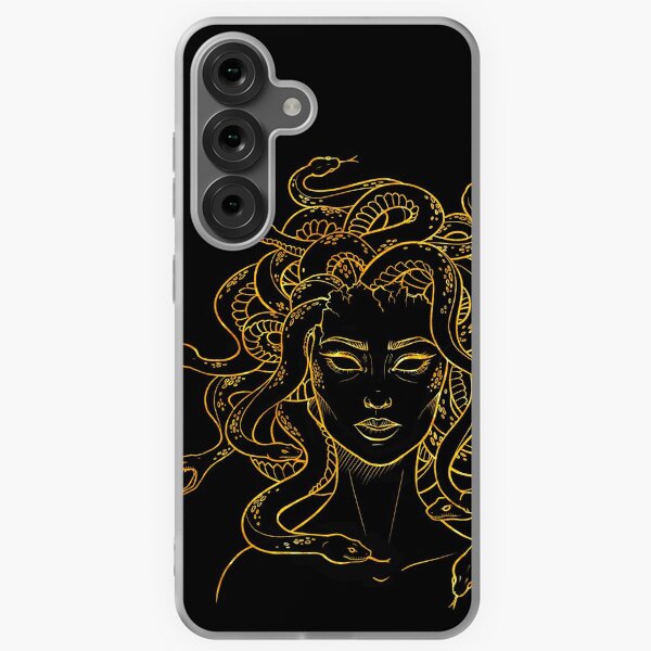Item preview, Medusa - negro y dorado designed and sold by missannelouise.