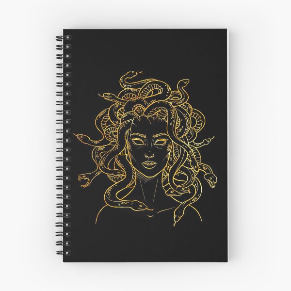 Item preview, Medusa - black and gold designed and sold by missannelouise.