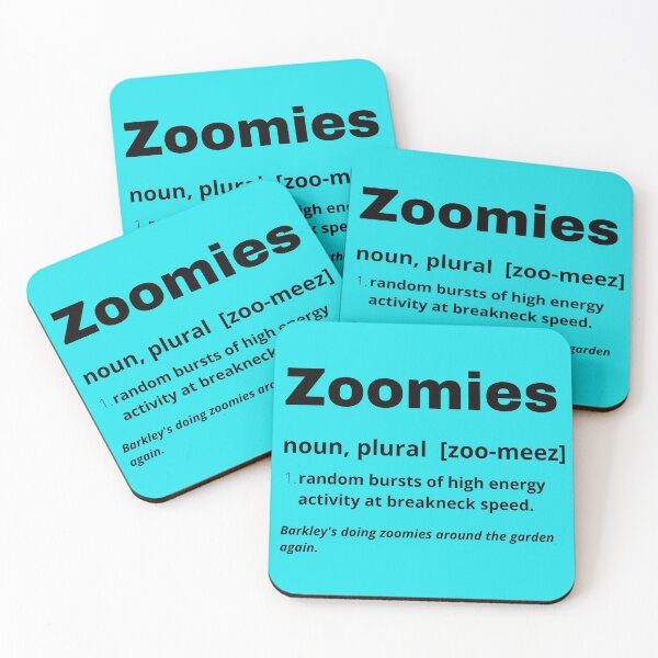 Item preview, Defining dogs -zoomies  designed and sold by kookycomet.