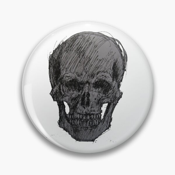 Item preview, Skull in Pen designed and sold by WeirdMercury.