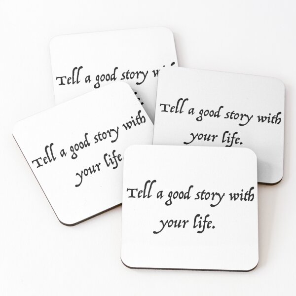 Item preview, Tell a Good Story With Your Life designed and sold by littlesplendors.