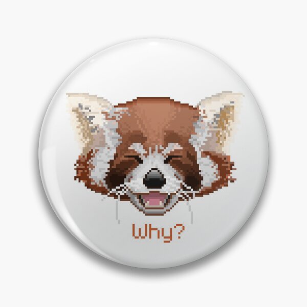 Artikelvorschau, Roter Panda "Warum?" entworfen und verkauft von HDApple.